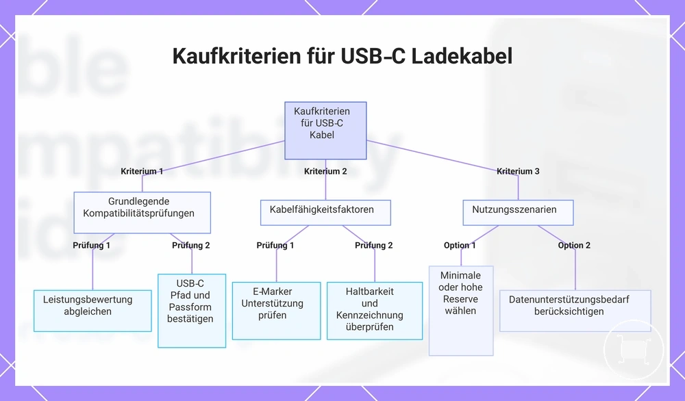 Kaufkriterien für USB‑C Ladekabel