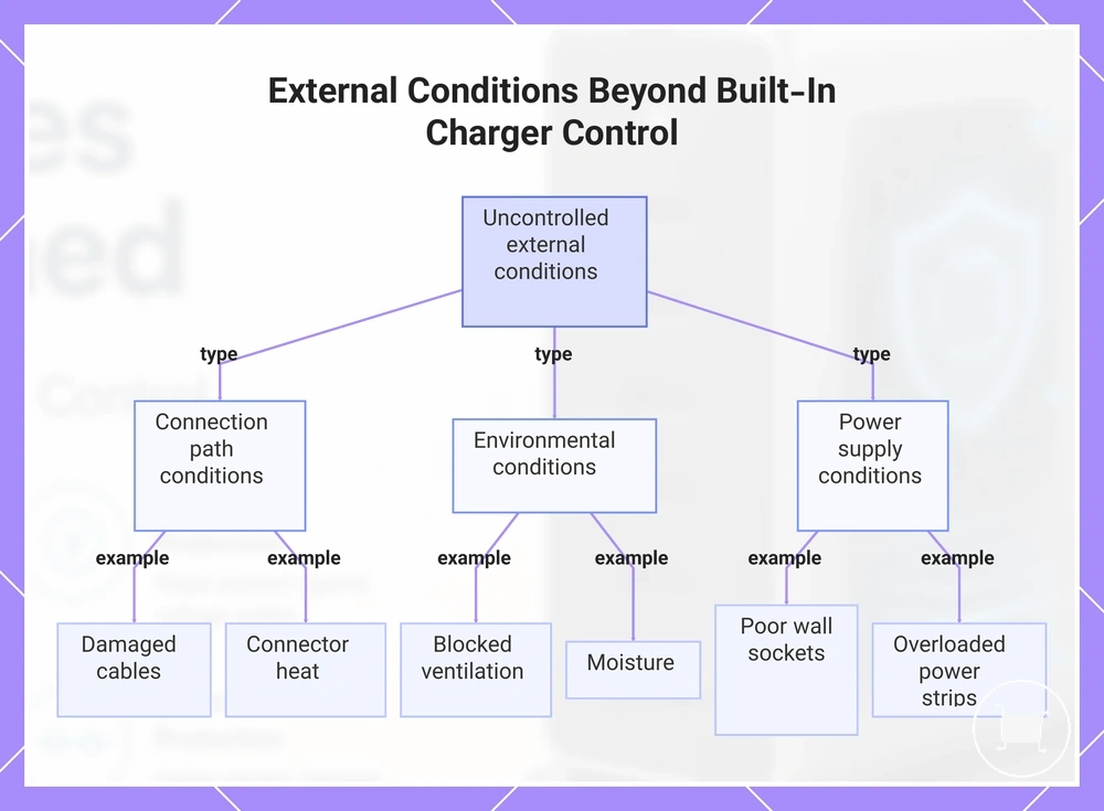External Conditions Beyond Built-In Charger Control