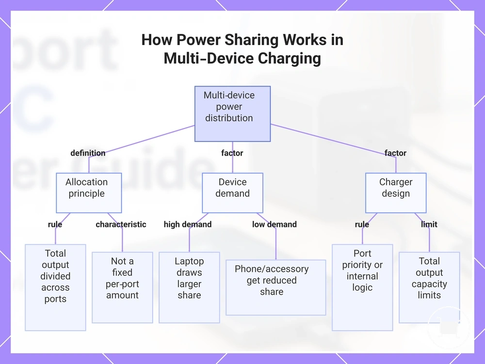 How Power Sharing Works in Multi-Device Charging