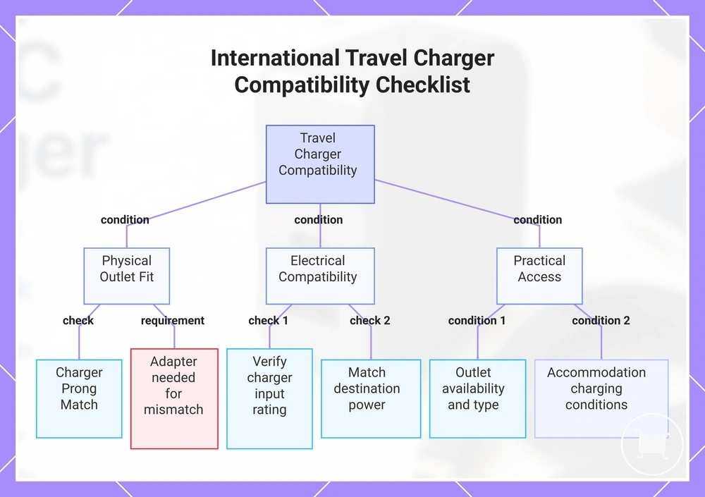 International Travel Charger Compatibility Checklist