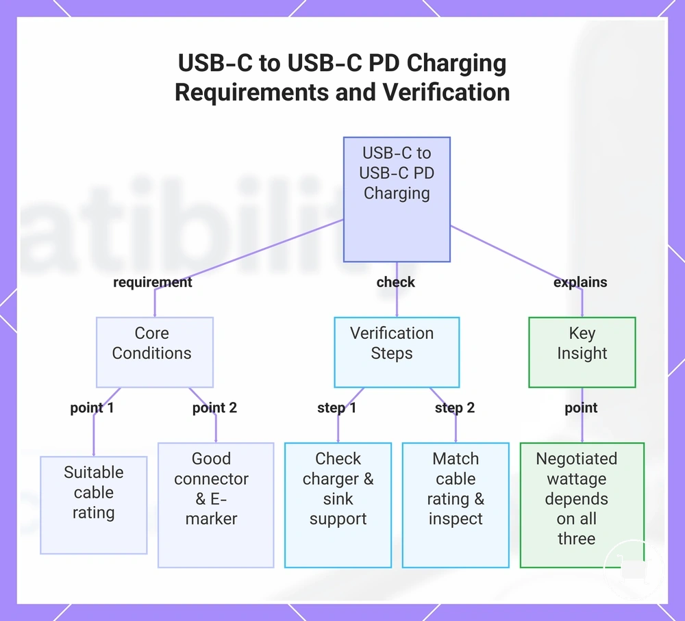 USB-C to USB-C PD Charging Requirements and Verification