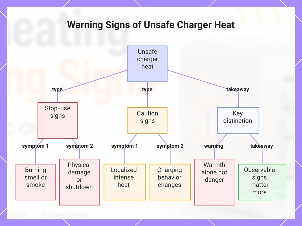Warning Signs of Unsafe Charger Heat