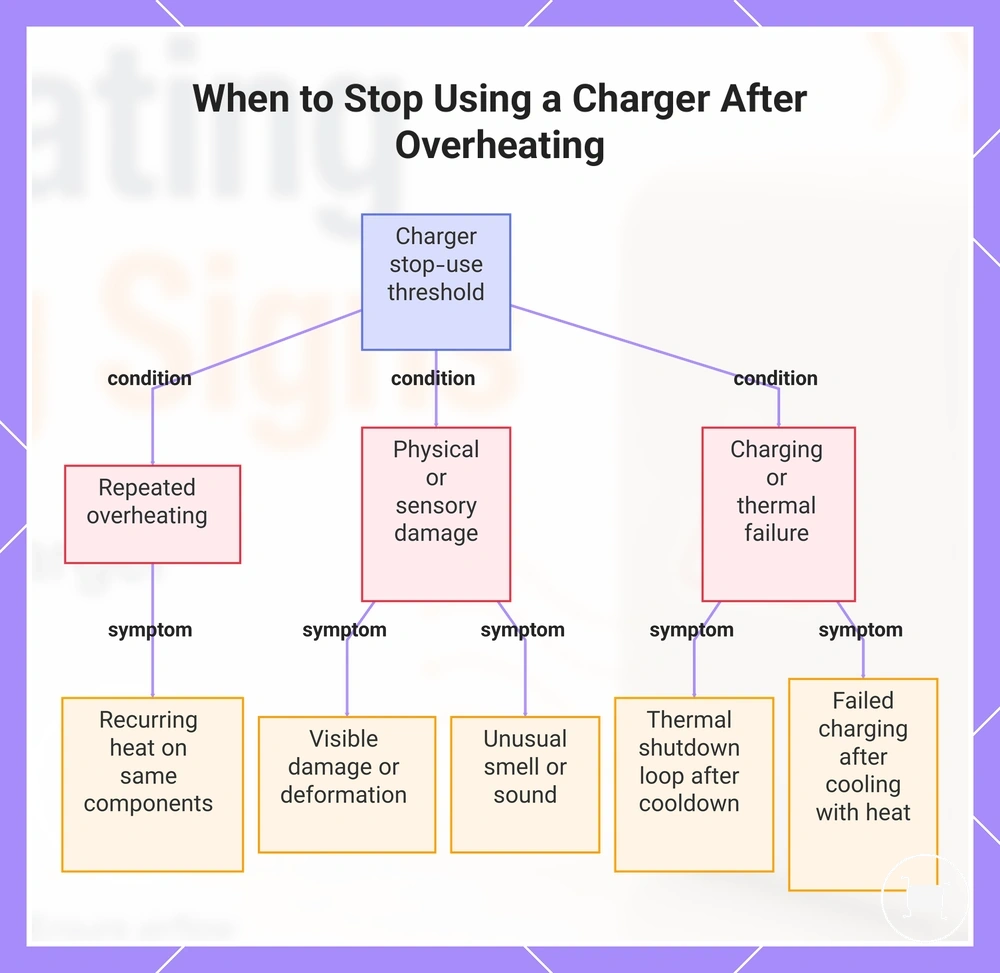When to Stop Using a Charger After Overheating