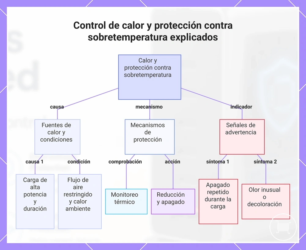 Control de calor y protección contra sobretemperatura explicados