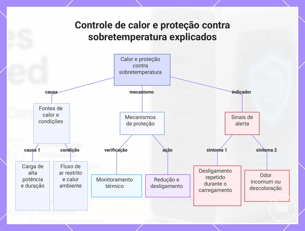 Controle de calor e proteção contra sobretemperatura explicados