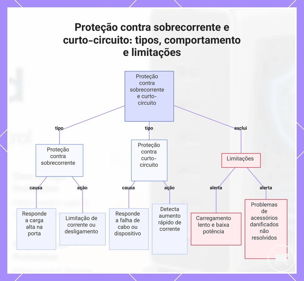 Proteção contra sobrecorrente e curto-circuito: tipos, comportamento e limitações