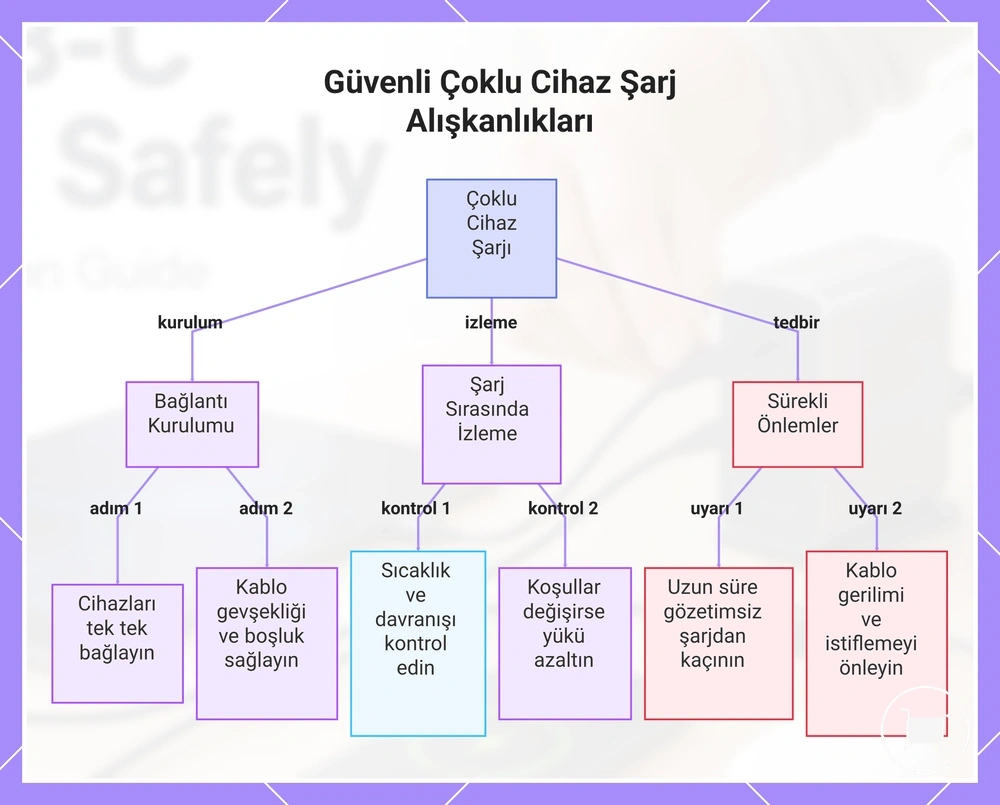 Güvenli Çoklu Cihaz Şarj Alışkanlıkları