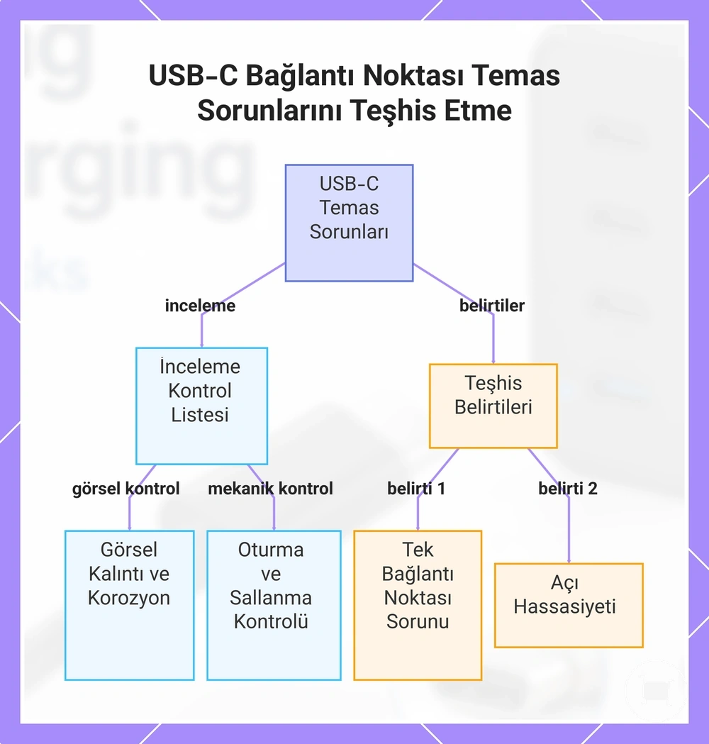 USB-C Bağlantı Noktası Temas Sorunlarını Teşhis Etme